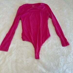 Pink Long Sleeve Bodysuit
